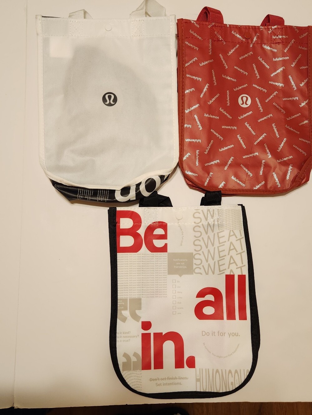 Lululemon Reusable Bags